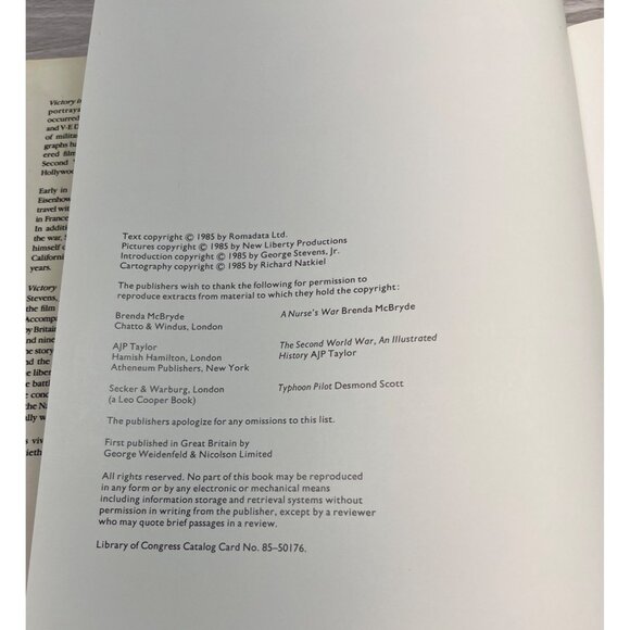 Victory In Europe D-Day to V-E Day Max Hastings Full Color Photos WWII History - Picture 9 of 11